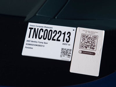 2022 Bentley Flying Spur 4.0L Twin Turbo V8
