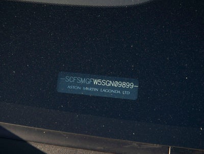 2025 Aston Martin Vantage Base