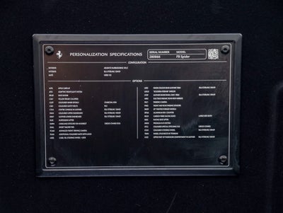 2022 Ferrari F8 Spider Base