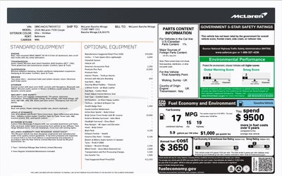 2026 McLaren 750S Base