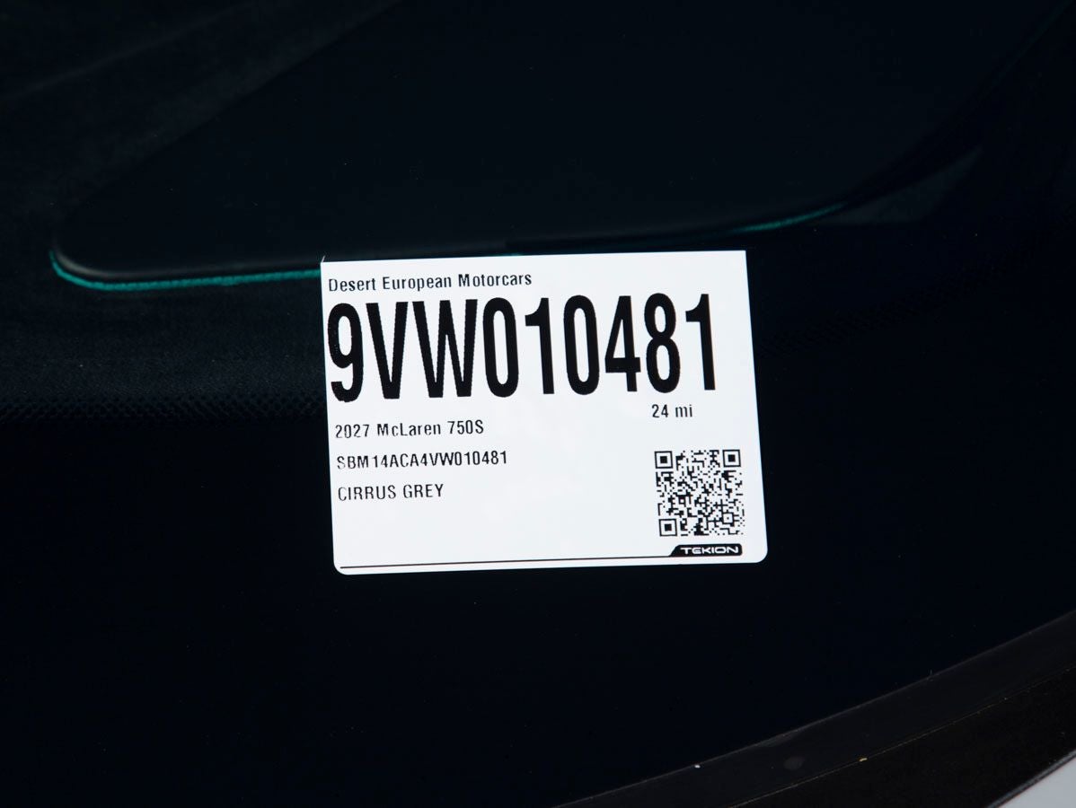 2027 McLaren 750S Base