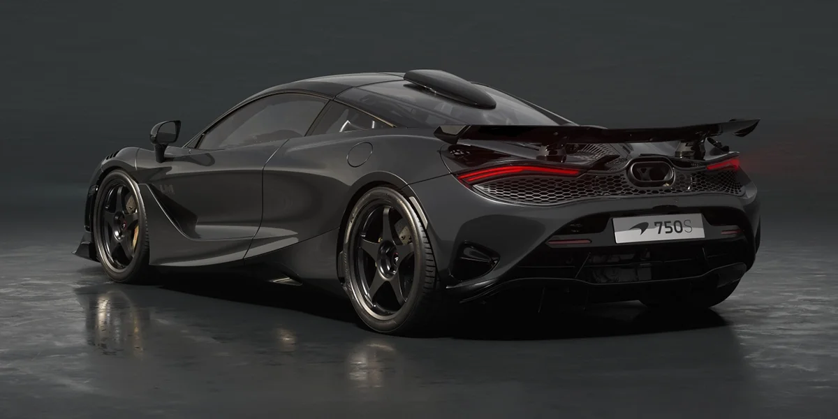 2026 McLaren 750S top back view area