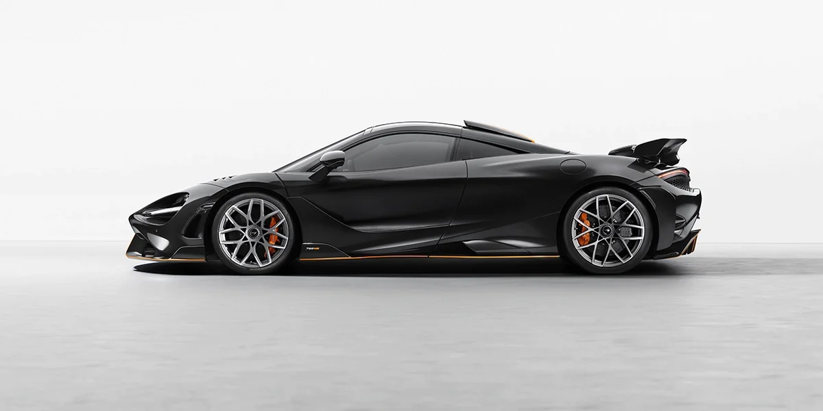 Front three-quarter view of the McLaren 788HS.