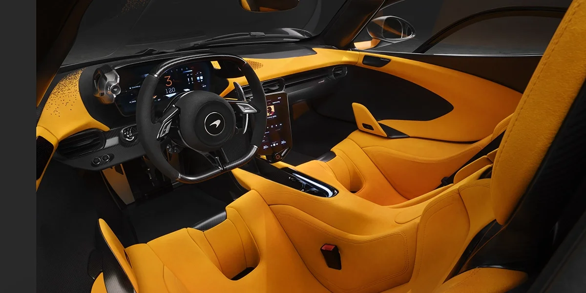 McLaren Rancho Mirage McLaren W1 interior