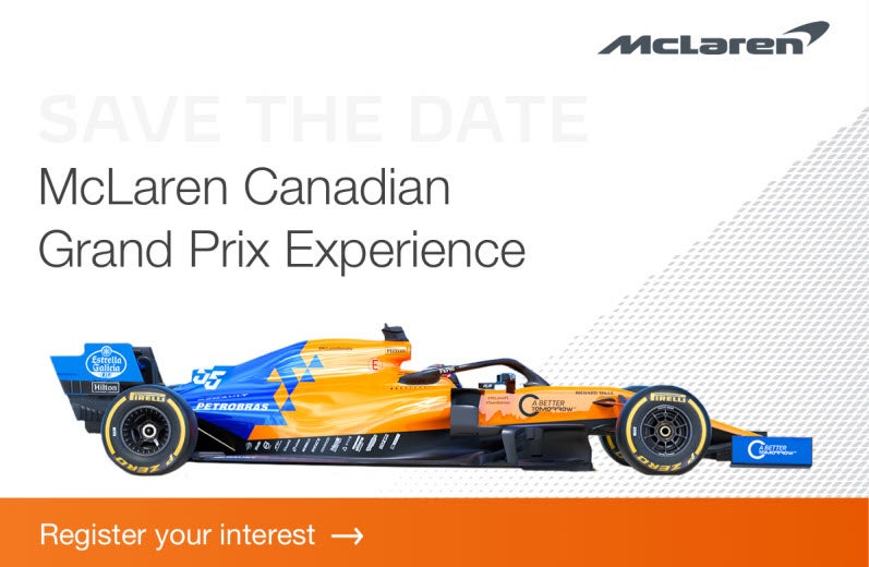 McLaren Canadian Grand Prix
