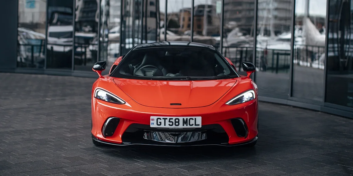 2026 McLaren GTS front view Rancho Mirage, CA